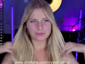 Freechat crystal_blond on Chaturbate