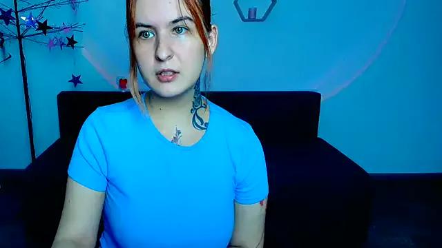 RubyHolmess — on a lace corset
